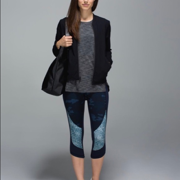 Lululemon athletica wunder under lotus camo crop - Picture 4 of 14